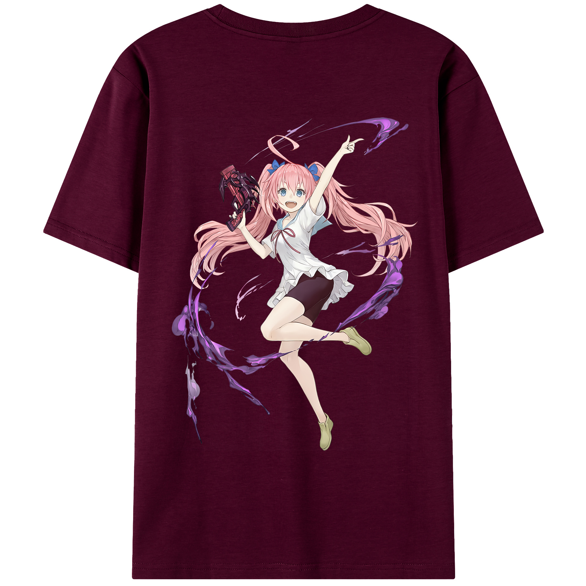（画像用） 転スラ Regarding Reincarnated to Slime レディース半袖Tシャツ(バックプリント)